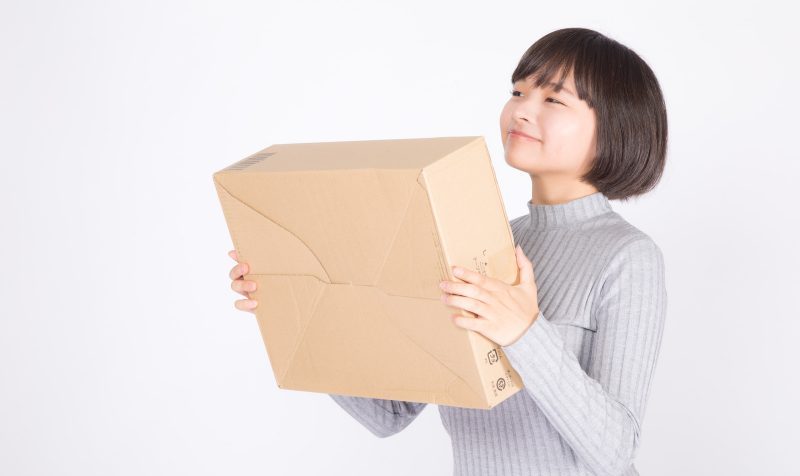 商品がようやく届いた