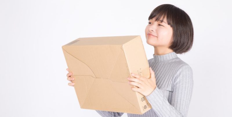 商品がようやく届いた